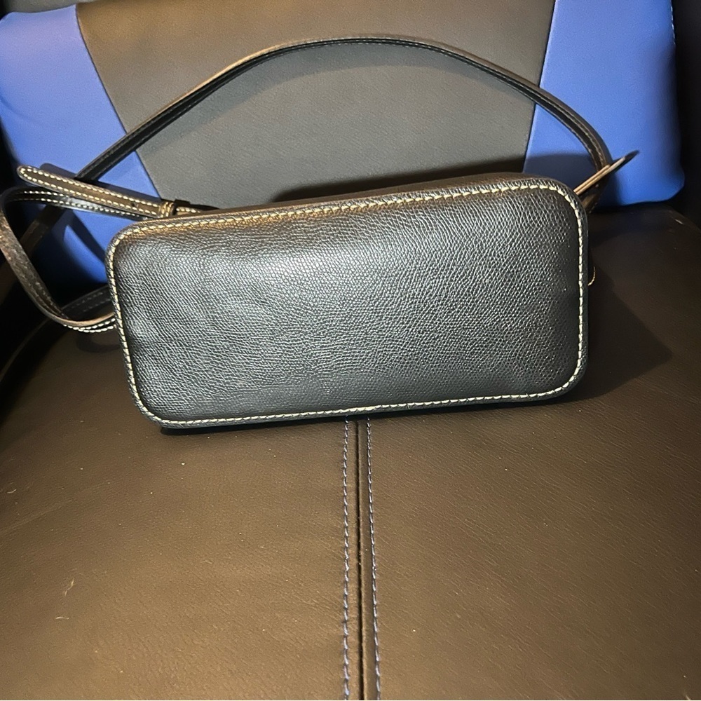 Saffiano Crossbody Pouchette - Picture 3 of 4